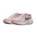 Championes Nike Downshifter 14 de color rosado con suela blanca y logotipo de Nike en negro, diseñados para running y entrenamiento.