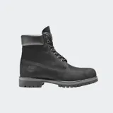 Botas Timberland 6 Inch Premium Waterproof de cuero negro, con construcción impermeable y costuras selladas. Cuentan con cuellos de cuero acolchados para mayor comodidad alrededor del tobillo.
