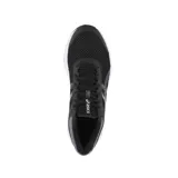 Championes de running Asics modelo Raiden 3, color negro con detalles en gris y blanco. Presentan una capellada de malla transpirable, refuerzos sintéticos y suela de goma con amortiguación.