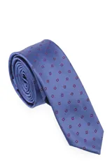 Corbatín color salmón de 5 cm de ancho.