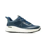 Championes deportivos American Sport modelo Cody, color azul marino con suela blanca y tecnología antideslizante. Confeccionados con capellada de malla y refuerzos sintéticos, cuentan con tecnología memory foam en la plantilla.