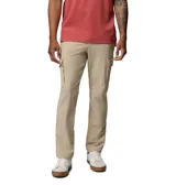 Pantalón cargo Columbia Roc Tech para hombre, color beige, con bolsillos laterales y traseros, tecnología de repelencia Omni-Shield y tejido elástico.