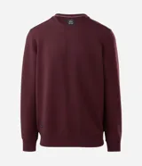 Buzo deportivo color verde claro, de manga larga y cuello redondo. Confeccionado en tejido de poliéster, viscosa y elastano.