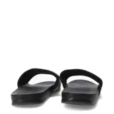 Sandalia tipo ojota Umbro modelo Pro Foam, color negro con logo de la marca en celeste y blanco en la banda superior.