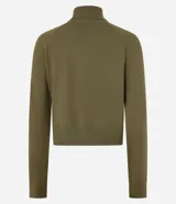 Blusa de punto de la marca Blue Steel, con cuello alto, manga larga y diseño básico ajustado al cuerpo.