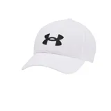 Gorra Under Armour negra con logo blanco bordado en el frente.