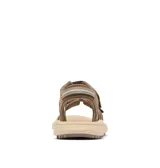 Sandalias de trekking Columbia modelo Konos Hiker 2-Strap, color arena, con dos tiras ajustables con velcro, confeccionadas en ante y piel sintética, con suela dentada de alta tracción y tecnología Omni-Max.