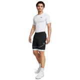 Remera de compresión Under Armour HeatGear de manga corta, diseñada para entrenamiento de alto rendimiento. Presenta un ajuste ceñido al cuerpo, paneles de malla estratégicos para ventilación en axilas y espalda, y mangas raglán híbridas para mayor libertad de movimiento.