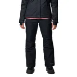 Pantalón de esquí Columbia modelo Bugaboo II, color negro, con tecnología impermeable Omni-Tech y forro térmico reflectante Omni-Heat. Presenta cintura ajustable, bolsillos con cierre y refuerzos en la parte inferior de la pierna.