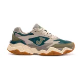Championes Joma de estilo casual, con corte de piel sintética y textil transpirable. La mediasuela es de phylon reciclado y la suela de caucho reciclado.