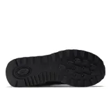 Championes urbanos New Balance modelo 574, color azul marino con detalles en gris y blanco, confeccionados en gamuza y malla, con logo "N" característico en los laterales y entresuela ENCAP.