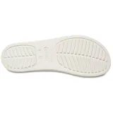 Sandalias Crocs modelo Brooklyn 4U, color negro, con diseño de dos correas con perforaciones para Jibbitz, tira trasera con velcro y suela de plataforma corrida.