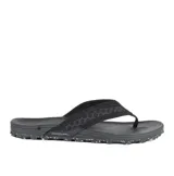 Ojotas de hombre Rip Curl modelo Search Mission Vibram, en color negro con suela antideslizante con detalles texturizados y correa transpirable.