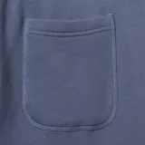 Pantalón de jogging negro de corte relajado con cintura elástica ajustable con cordón y puños elásticos.