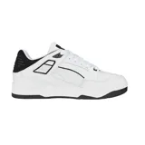 Championes Puma Slipstream blancos con detalles en negro, con cordones y suela de goma. Zapatillas de estilo urbano con el logo de Puma en el lateral.