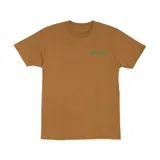 Remera color marrón claro con logo de Independent en el pecho.