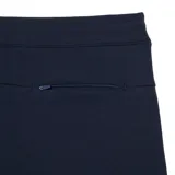 Pantalón de jogging azul marino de corte slim fit con cintura elástica y cordón ajustable. Estampado con el logo de Lacoste en blanco en la pierna izquierda.