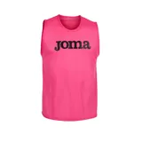 Chaleco deportivo fucsia con logo Joma estampado en el pecho.