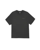 Remera de manga corta Obey, color negro, con cuello redondo y logo pequeño estampado en el pecho.