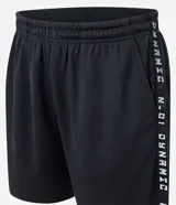 Bermuda deportiva para hombre, color bordó, con tecnología Dry que facilita la evaporación del sudor. Presenta cintura elástica con cordón interno, bolsillos y estampa lateral con lettering.