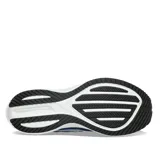 Championes de running Saucony Triumph 20, color azul marino con detalles en blanco y negro, diseñados para brindar comodidad y amortiguación.