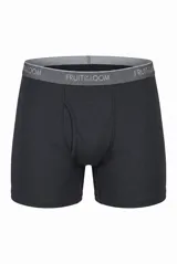 Pack de tres boxer briefs Fruit of the Loom, de diseño ajustado con cintura elástica afelpada y sin etiquetas.