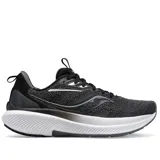 Championes Saucony Echelon 9 de running, color negro con detalles en gris y blanco.