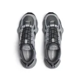 Championes de trekking y senderismo Merrell Speedarc Matis, color gris y negro, con capellada de malla transpirable y TPU, sistema de cordones elásticos y suela Vibram MegaGrip.