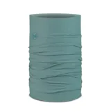Bufanda tubular multifuncional Buff, confeccionada en tejido elástico y sostenible. Diseño versátil que permite su uso como cuello, gorro, cinta para la cabeza o pasamontañas, ofreciendo protección solar y adaptabilidad para diversas actividades al aire libre.