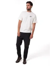 Pantalón Cat Stretch Twill Utilit de hombre, color negro, de corte recto y confeccionado en sarga elástica.