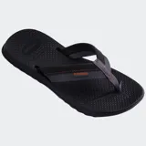 Ojotas Havaianas Track Plus color beige con tiras anchas en tonos beige y blanco.