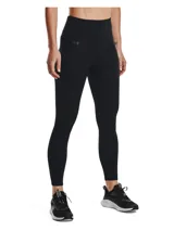 Calza deportiva Under Armour de tiro alto, confeccionada en tejido de doble punto ultrasuave y elástico en cuatro direcciones. Cuenta con pretina ancha y plana, y bolsillo lateral integrado.