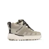 Championes de senderismo Columbia modelo Facet 75, color beige con detalles en negro. Diseño técnico con malla duradera, soporte de TPU en el mediopié y tecnología OutDry impermeable. Cuenta con suela Adapt Trax para mayor tracción y amortiguación TechLite Plush.