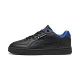 Championes urbanos Puma modelo Caven III, colaboración con BMW Motorsport. Diseño en color negro con detalles en azul en el interior y logo de BMW en el lateral.