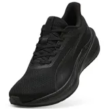 Championes de running Puma modelo Dasher Lite, color negro, con capellada de malla transpirable y entresuela PUMALITE para mayor amortiguación.