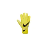 Guantes de fútbol Nike Goalkeeper Match para adulto, color amarillo con detalles en negro y blanco.