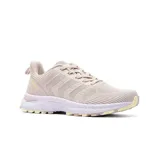 Championes deportivos Hi-Tec Aisha color rosa con detalles en blanco y amarillo.