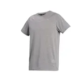Remera deportiva Puma de hombre, color gris, de corte clásico y manga corta.