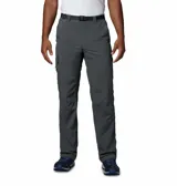 Pantalón cargo Columbia modelo Silver Ridge, de color gris oscuro, con múltiples bolsillos utilitarios y tecnología Omni-Wick.