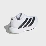 Championes Adidas de running modelo Adizero Pacer, color blanco con las tres tiras características en color negro y tecnología Lightstrike en la mediasuela.