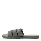 Sandalias tipo slide Ipanema modelo Bold, color negro, con tiras anchas entrelazadas y logo de la marca en relieve sobre una de las tiras. Poseen suela plana de goma con plantilla anatómica.