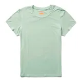 Remera técnica de manga corta Merrell, con cuello redondo y diseño liso. Confeccionada con tecnología Drirelease para control de humedad, propiedades antiolor y protección UPF30+.