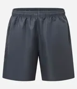 Bermuda deportiva Get Over de tejido plano, con cintura elástica ajustable mediante cordón, bolsillos laterales y recortes con detalle de red en los laterales.