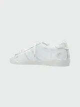 Championes Golden Goose modelo Match Star, color blanco con detalles en dorado.
