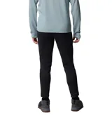 Pantalón de trekking Columbia para hombre, confeccionado en forro polar de rejilla con tecnología Omni-Wick que absorbe la humedad. Presenta un corte ajustado, cintura interior ajustable, bolsillos laterales, bolsillo posterior con cremallera y dobladillos elásticos.