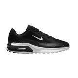Championes Nike Air Max Bia de diseño deportivo, color negro con detalles en blanco en el logo lateral y la entresuela. Presentan tecnología Air Max en el talón para mayor amortiguación y una estructura de malla transpirable.