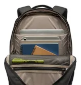 Mochila Columbia Star Range Square Bp de color negro, con tecnología Omni-Shield™ que repele la humedad y manchas. Cuenta con compartimento principal con cierre, bolsillos externos organizadores y funda acolchada para computadora portátil.