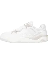 Zapatillas urbanas Tommy Jeans color blanco con detalles en gris.