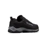 Championes de trekking Columbia Firecamp Fleece LLL, color negro con suela gris, confeccionados con materiales resistentes y tecnología Techlite para mayor amortiguación y confort.