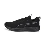 Championes Puma Resolve Modern color negro, con logo plateado en el lateral.